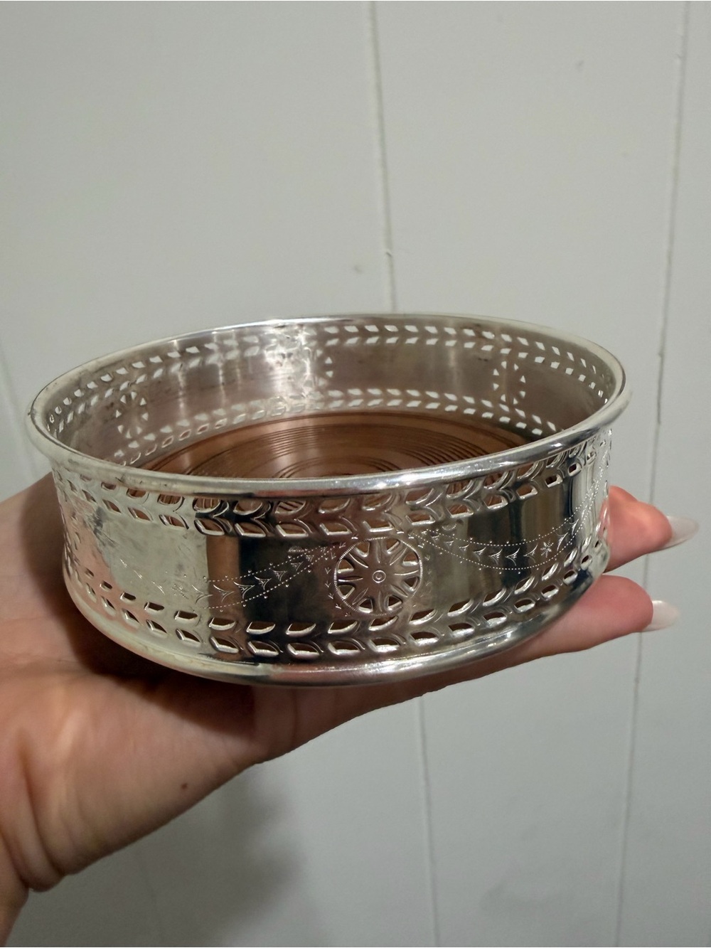 vintage Lenox Kirk Stieff Smithsonian Collection silver-plated presidential wine